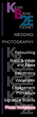 Photo Invitations - Left Link Column